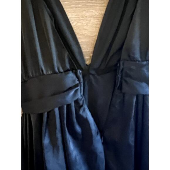 Donnee Par Dieu Dress Black Mini Party V neck Size Small - Picture 3 of 8